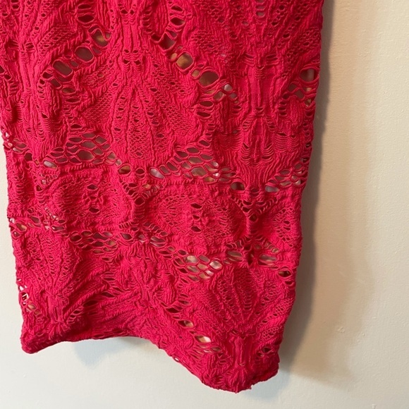 Free People Intimately Crochet Bodycon Dress - Picture 4 of 11